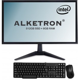 ALKETRON Office Mate - i3 8th Gen All In One PC(St..