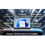 ALKETRON - 14.1" Intel Professional Laptop (256GB + 6GB RAM Basic Edition)
