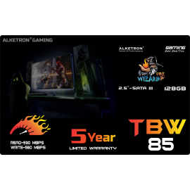 ALKETRON - Fire Wizard 128GB Gaming SSD-2.5 Inch