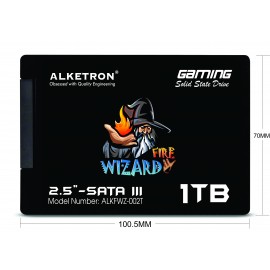 ALKETRON - Fire Wizard 1TB Gaming SSD-2.5 Inch