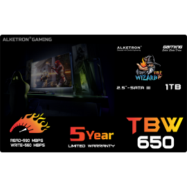 ALKETRON - Fire Wizard 1TB Gaming SSD-2.5 Inch