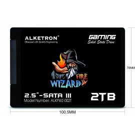 ALKETRON - Fire Wizard 2TB Gaming SSD-2.5 Inch