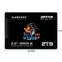 ALKETRON - Fire Wizard 2TB Gaming SSD-2.5 Inch