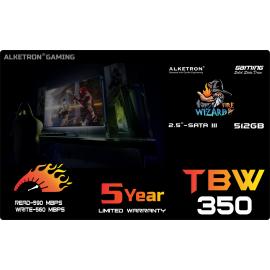 ALKETRON - Fire Wizard 512GB Gaming SSD-2.5 Inch