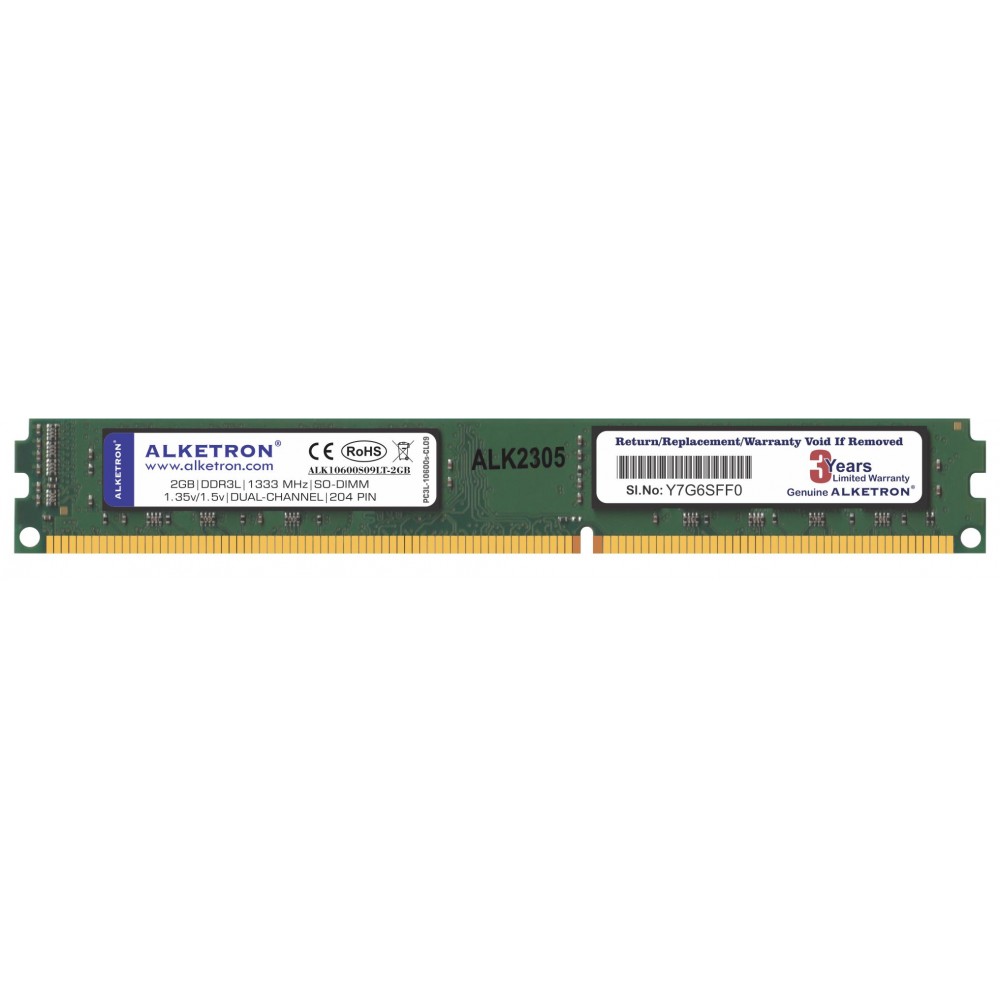ALKETRON-2GB-DDR3-1333MHz Desktop RAM