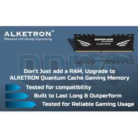 ALKETRON 8GB DDR4 3200MHz - With Heatsink - Gaming Desktop Memory
