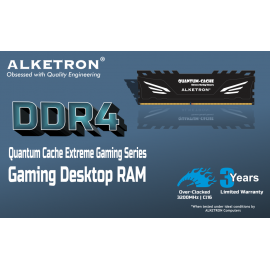 ALKETRON 16GB DDR4 2666MHz - With Heatsink - Gaming Desktop Memory