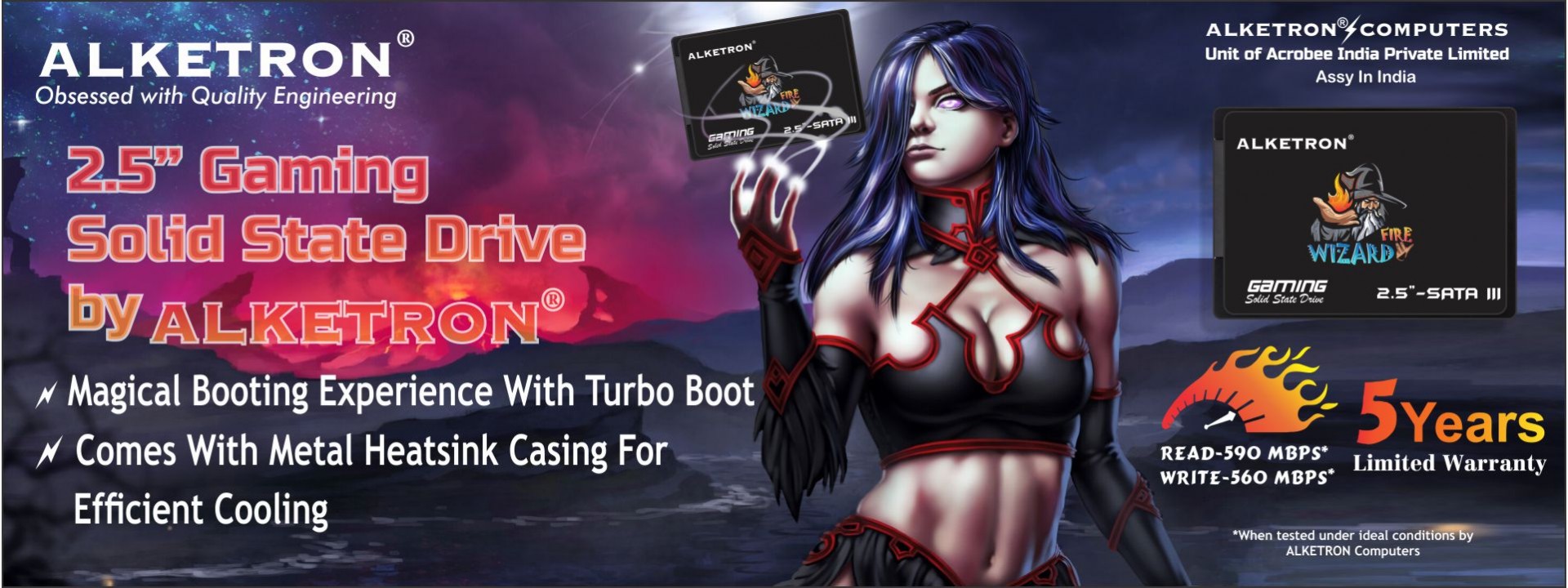 FireWizard Gaming SSD - 2.5Inch