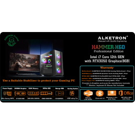 Hammer H60 -  i7 core 12th GEN(RTX3050-8GB)