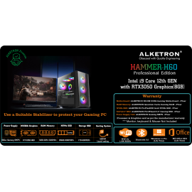  Hammer H60 - i7 core 14th GEN(RTX3060-12GB)