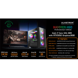 Hammer H60 -  i7 core 12th GEN(RTX3050-8GB)