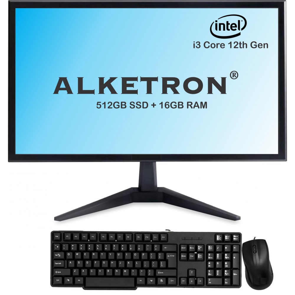  Intel i3 Core 12th Gen - Desktop Mini PC(Basic Edition)(Full Set)