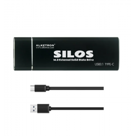 ALKETRON Silos - 2TB External SSD 600 MBPS Max speed  - NGFF type