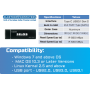 ALKETRON Silos - 2TB External SSD 600 MBPS Max speed  - NGFF type