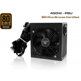 ALKETRON -  450w Power Supply (PSU) 80 Plus Bronze Certified for Gaming PC