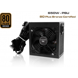 ALKETRON -  650w Power Supply (PSU) 80 Plus Bronze Certified for Gaming PC